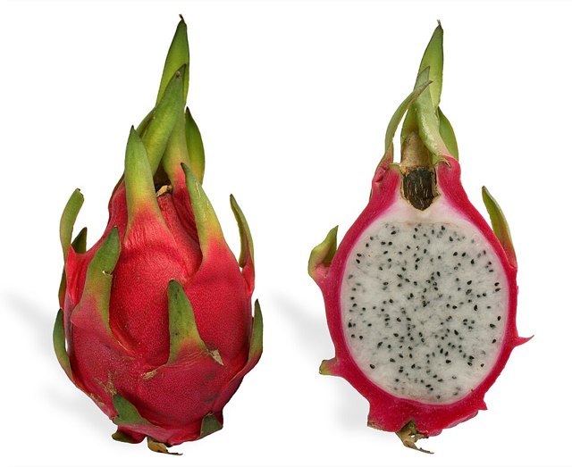 Frozen white dragon fruit 500g